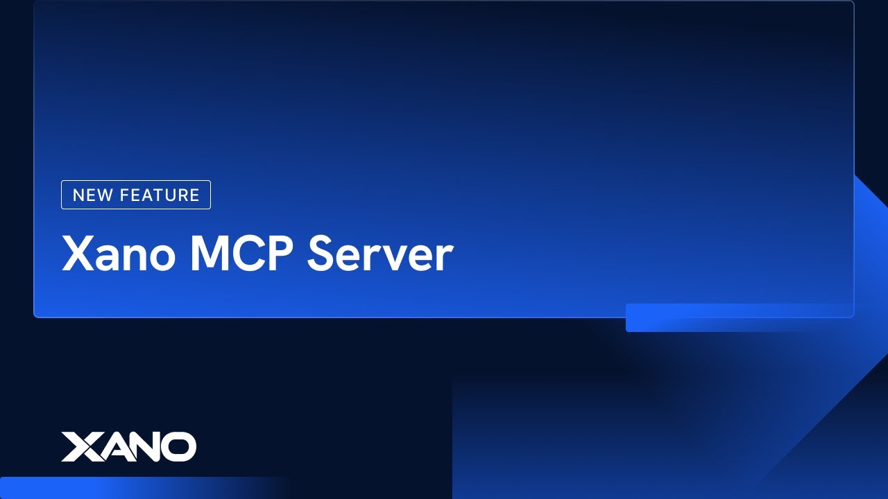Introducing the Xano MCP Server