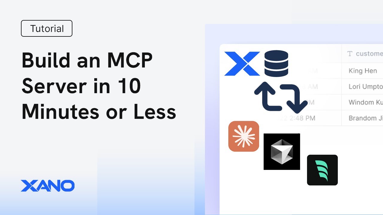 Build an MCP Server in 10 Minutes or Less