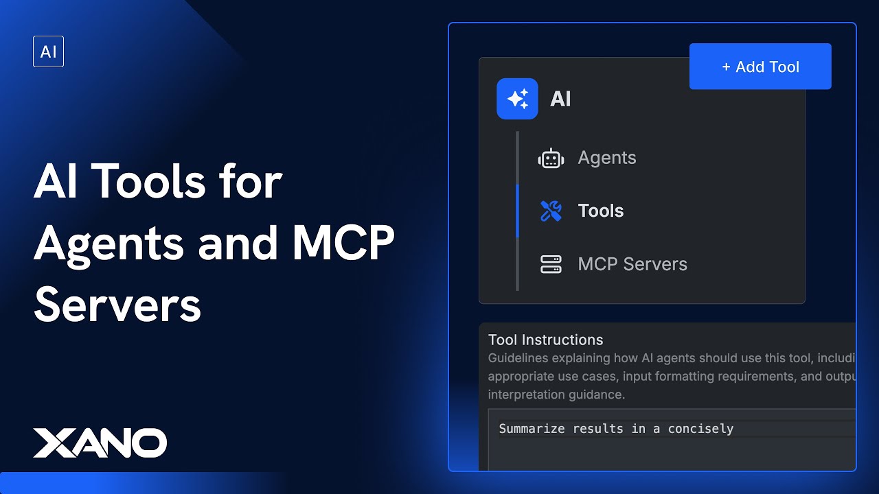 AI Tools for Agents & MCP Servers