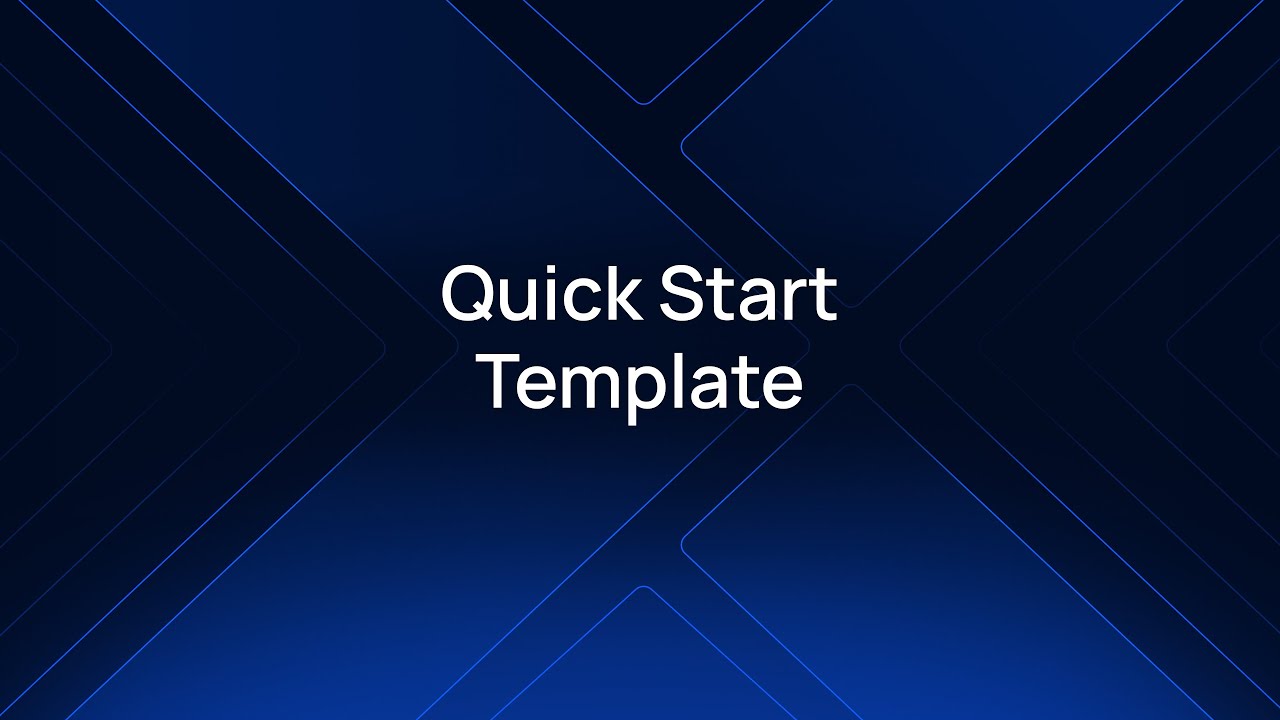 Xano Quick Start Template - B2B SaaS App