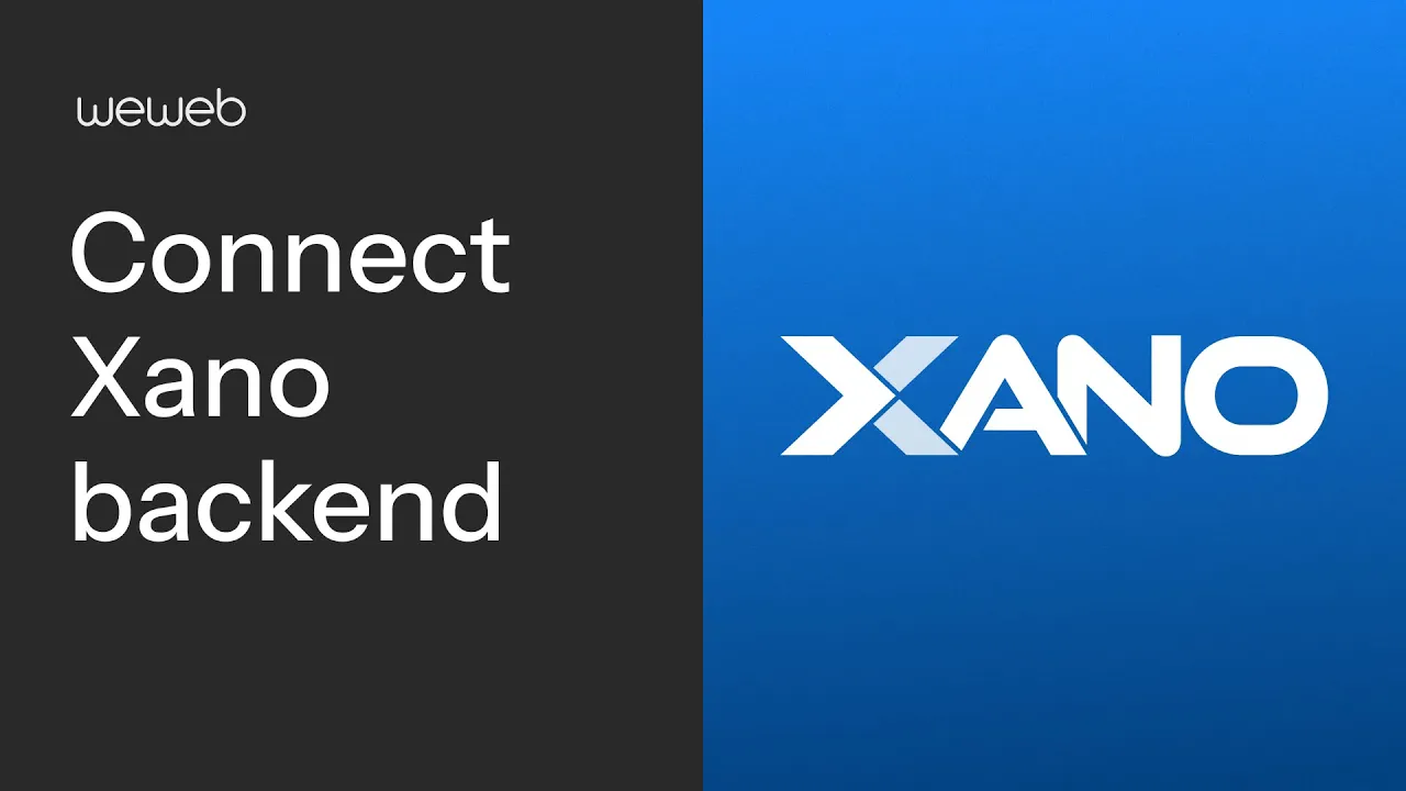 How to connect Xano backend in WeWeb